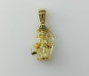 Plated Small Holy Infant of Atocha Pendant Religious Charm