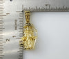 Plated Small Holy Infant of Atocha Pendant Religious Charm