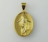 Plated Jesus Christ Medal Pendant