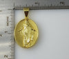 Plated Jesus Christ Medal Pendant