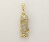 Plated Medium Virgin Mary Pendant