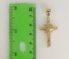 Plated Dainty Cross Twist Chain Necklace