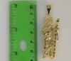 Plated Saint Jude Thaddaeus Pendant