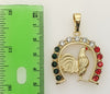 Plated Rooster 2mm Rope/Braided Chain Necklace