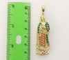 Plated Virgin Mary Pendant