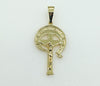 Plated Cross Pendant