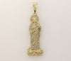 Plated Saint Jude Thaddaeus Pendant
