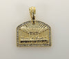 Plated The Last Supper Pendant
