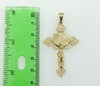 Cross Saint Jude Double Pendants Charms 3mm Rope/Braided Plated Necklace