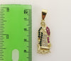Plated Virgin Mary Pendant