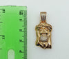 Plated Jesus 4mm 14K Diamond Cut Figaro Chain Necklace