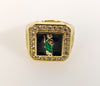 Plated Multicolor Saint Jude Men Adjustable Ring