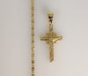 Plated Dainty Cross 2mm Star Solid Chain Necklace