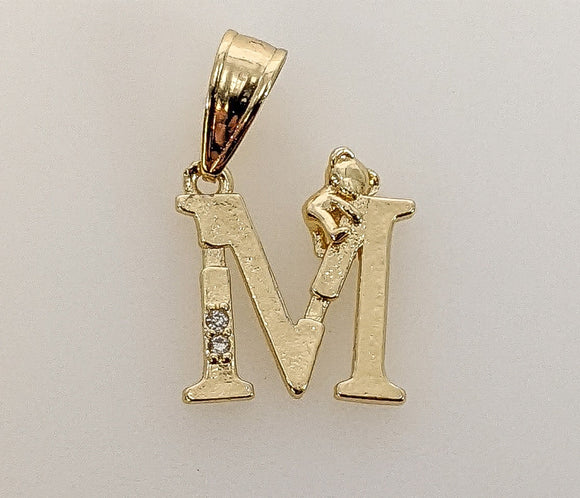 Plated Letter Initial 