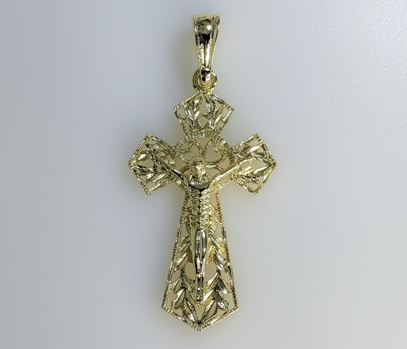 Plated Cross Pendant