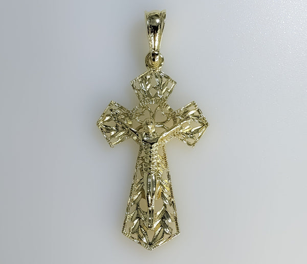 Plated Cross Pendant