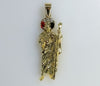 Plated Saint Jude Thaddaeus Pendant