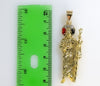 Plated Saint Jude Thaddaeus Pendant