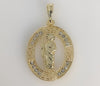 Plated Saint Jude Thaddaeus Pendant
