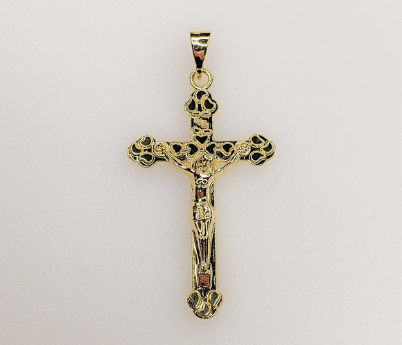 Plated Cross Pendant