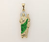 Plated Multicolor Saint Jude Thaddaeus Pendant