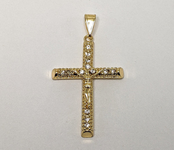 Plated Cross Pendant