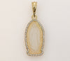 Plated Virgin Mary Pendant