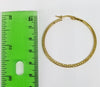 Stainless Steel Gold Hoop Earring