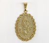 Plated Saint Jude Thaddaeus Pendant
