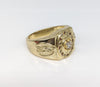 Plated Virgin Mary Ring Oro Laminado Anillo Virgen de Guadalupe