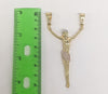 Plated Tri-Gold Large Cross Pendant*