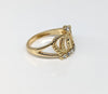 Plated Virgin Mary Ring