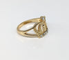 Plated Virgin Mary Ring