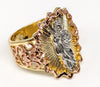 Plated Tri-Gold Saint Jude Ring*