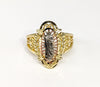 Plated Tri-Gold Saint Jude Adjustable Ring*