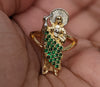Plated Multicolor Saint Jude Adjustable Ring