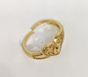Plated Virgin Mary Adjustable Ring