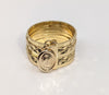 Plated Virgin Mary Semanario Ring