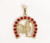 Plated Rooster Pendant