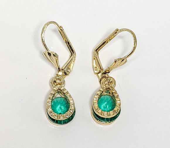Plated Elegant Stone Earring
