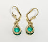 Plated Elegant Stone Earring