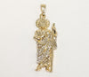 Plated Saint Jude Thaddaeus Pendant