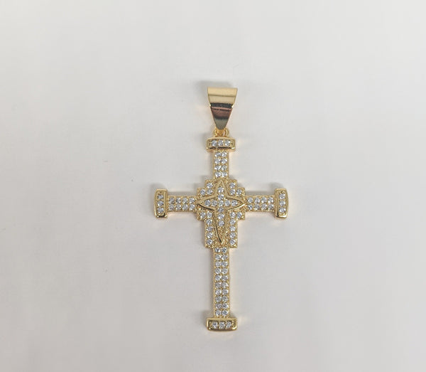 Plated Cross Pendant*