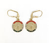 Plated Saint Benedict Earring