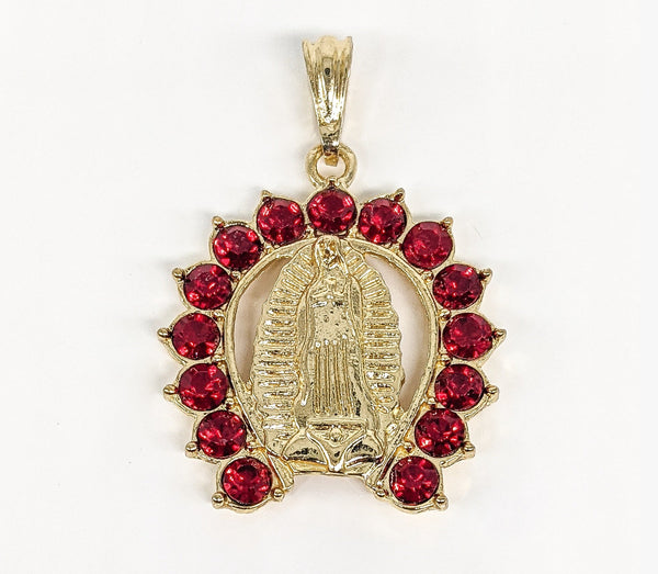 Plated Virgin Mary Pendant*