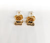 Plated Elephant Stud Earring