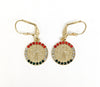 Plated Saint Benedict Earring