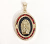 Stainless Steel Gold Virgin Mary Pendant