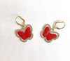 Plated Butterfly Earring