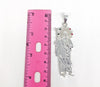 Rhodium Plated Saint Jude Pendant*